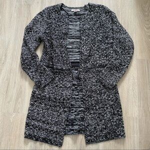 ⭐️3/$25 Roz & Ali 2 in 1 Soft Knit Open Front Cardigan Sz S